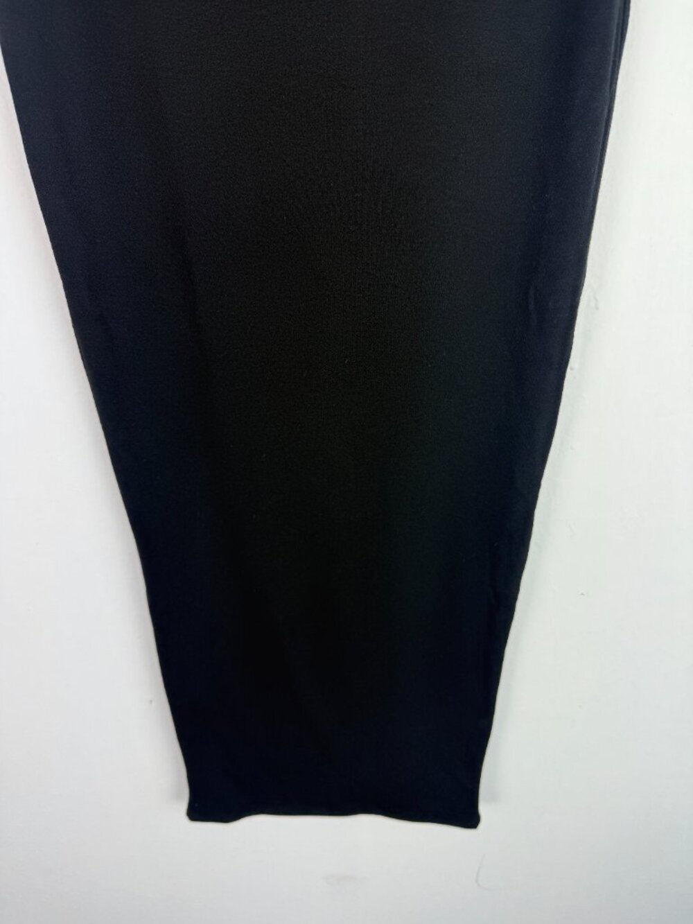NWOT Naked Wardrobe NW Midi Skirt Black Pull On Size Small S NEW - Picture 4 of 9